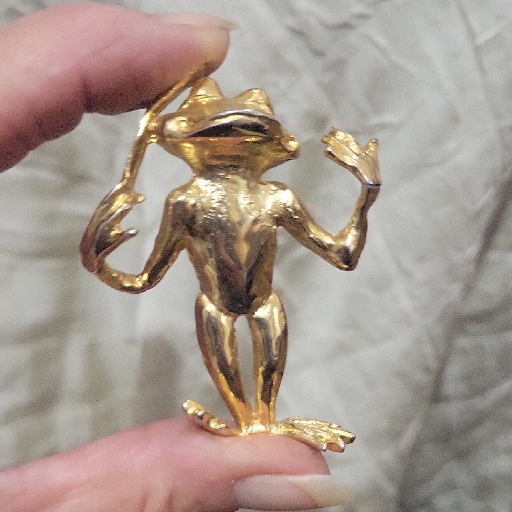 Frog Brooch